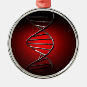 DNA Double Helix Metal Tree Decoration