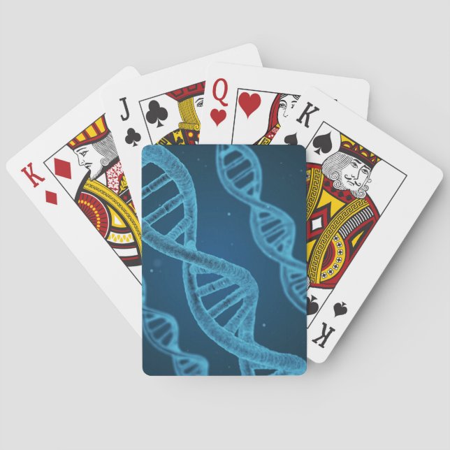 DNA Double Helix Playing Cards (Back)