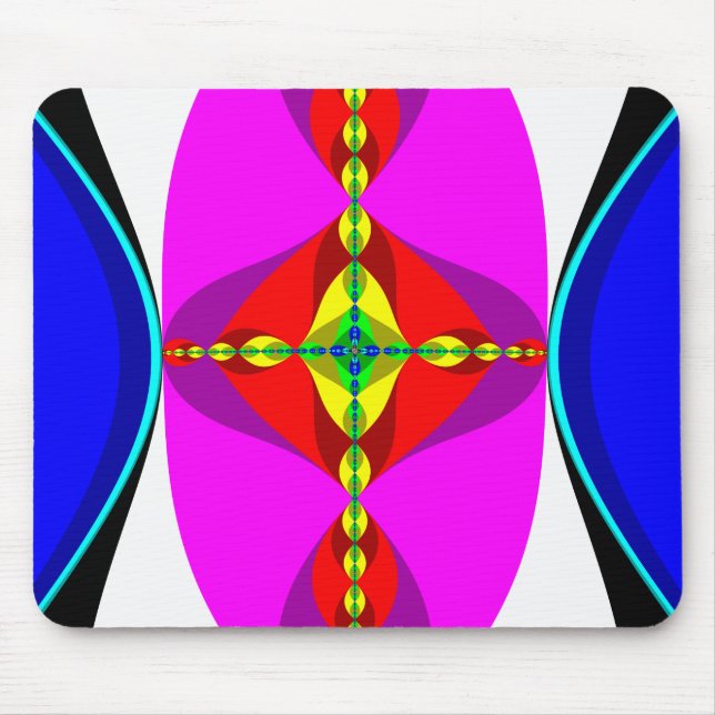 DNA - Fractal Art Mouse Pad (Front)