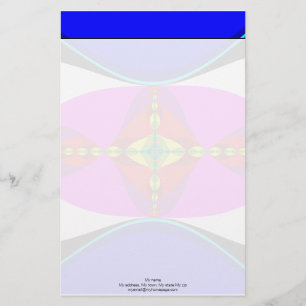 DNA - Fractal Art Stationery