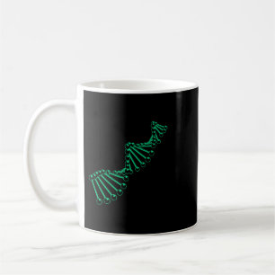 DNA Genetic Code Biologist Gift Science Biology Coffee Mug