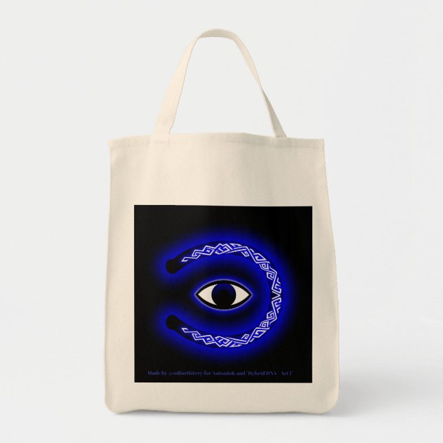 DNA hybrid novela shopping bag (Front)
