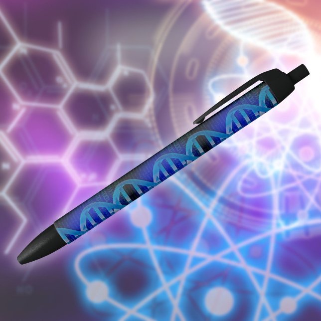 DNA ID Blue Medical Science Black Ink Pen (DNA ID Blue Medical Science Black Ink Pen)