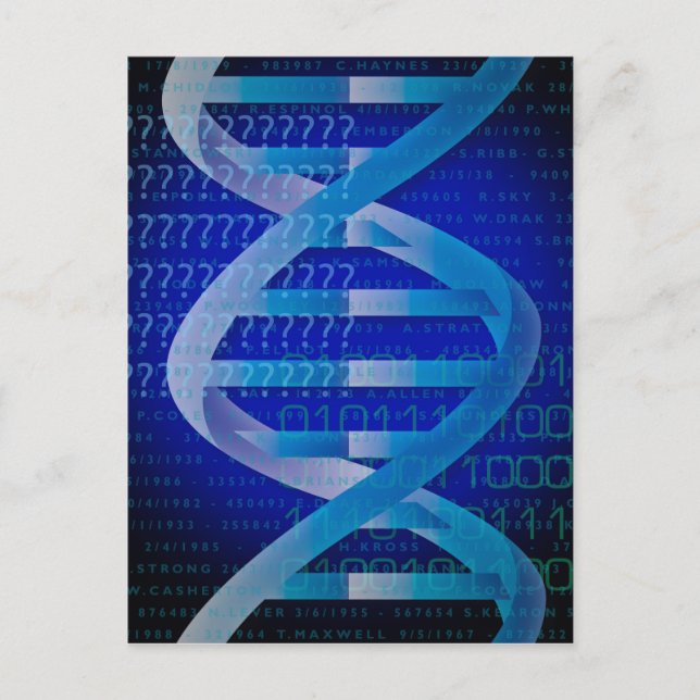 DNA ID Science Postcard (Front)