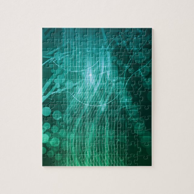 DNA Medical Science Jigsaw Puzzle (Vertical)