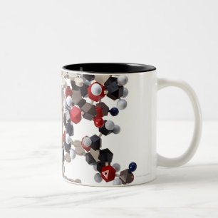 DNA Model Two-Tone Coffee Mug