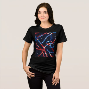 "DNA of USA"Bella canvas Tri-Blend Shirt