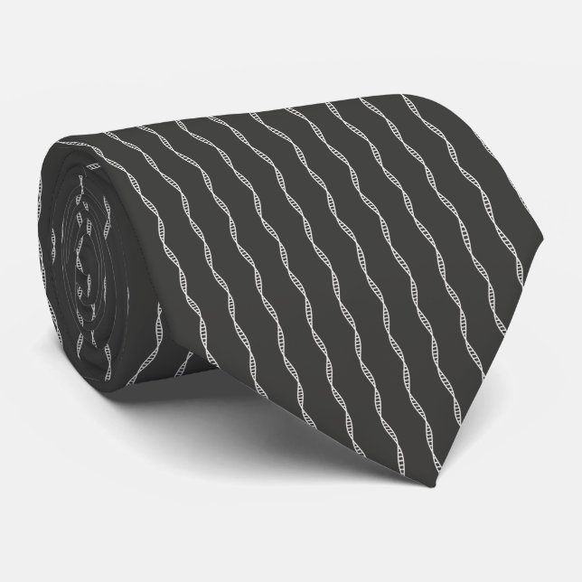 DNA pattern | Funny Tie (Rolled)
