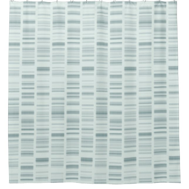 DNA Profile Digital Art Shower Curtain (Front)