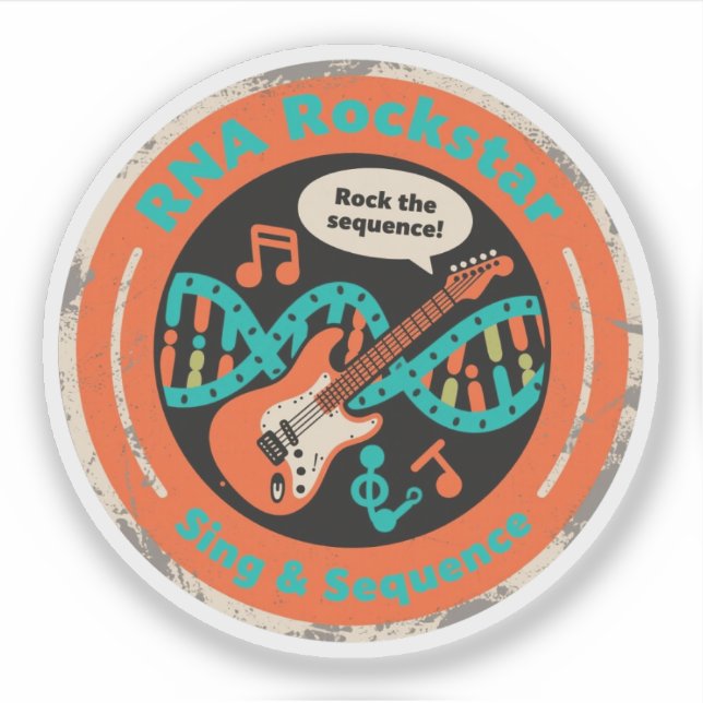 DNA Rocker Jammin’ with the Genome (Front)
