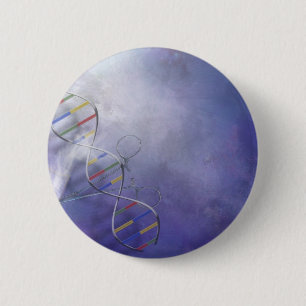 DNA SCIENCE 6 CM ROUND BADGE