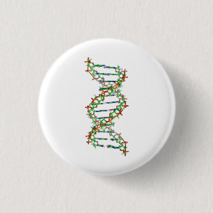 DNA - science/scientist/biology 3 Cm Round Badge