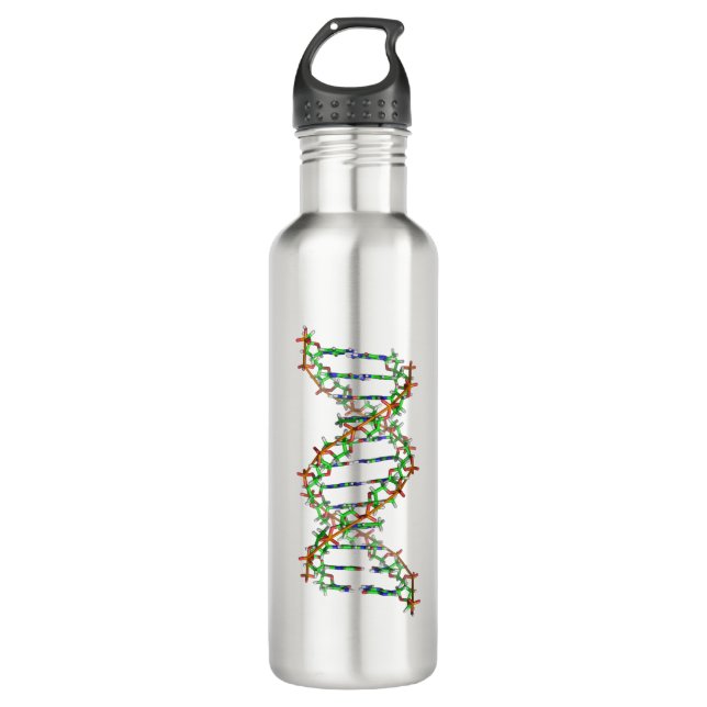 DNA - science/scientist/biology notebook 710 Ml Water Bottle (Front)