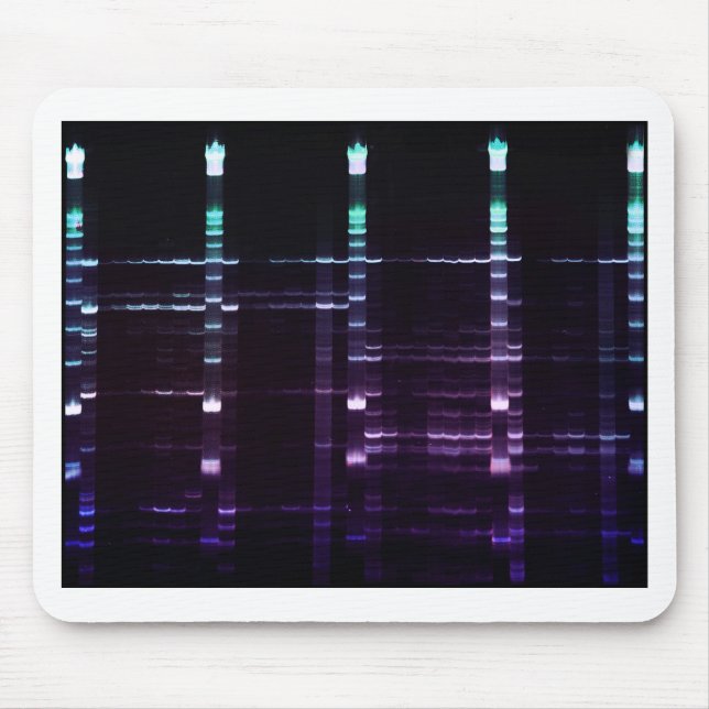 DNA Sequencing Gel 2 Mouse Pad (Front)