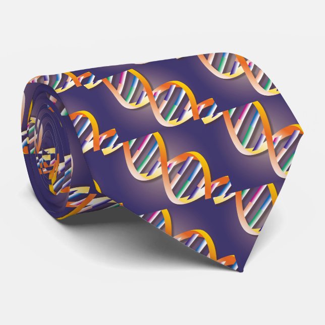 DNA Spotlight Medical Science Tie (Rolled)