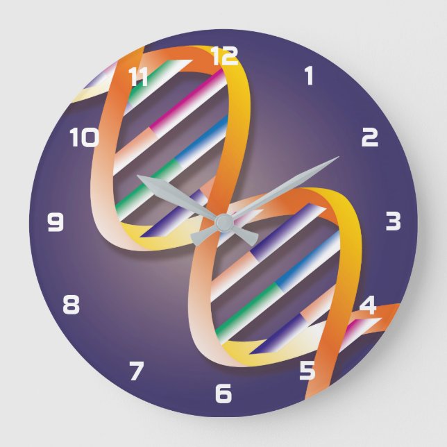 DNA Spotlight Science Large Clock (Front)