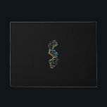 DNA Strand Doormat<br><div class="desc">You love physics and math. Science and research are your passion. Here is the perfect gift for everyone who loves biology,  science,  and medical research.</div>
