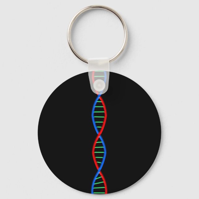 DNA Strand Key Ring (Front)