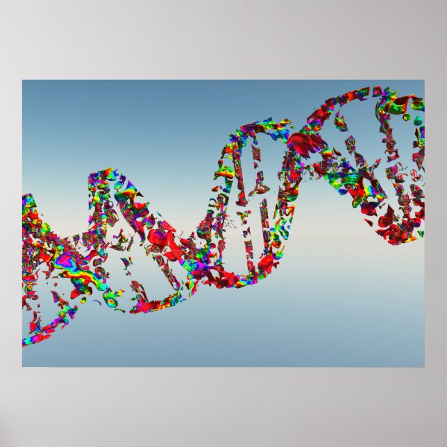 DNA Strand Poster (Front)