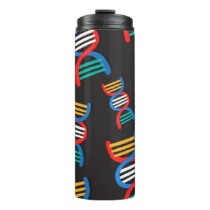 dna strands pattern thermal tumbler