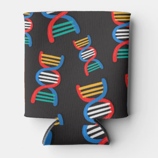 DNA strands, scientific pattern design. Can Cooler