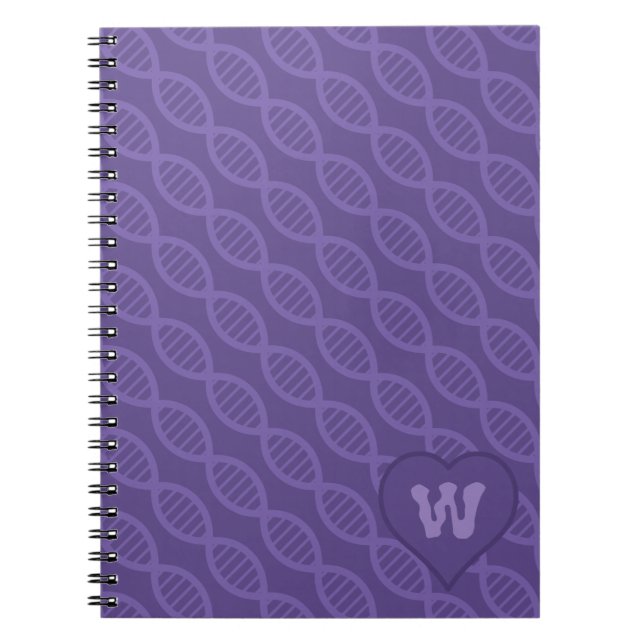 DNA Stripes Notebook (Front)