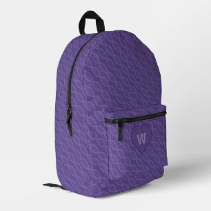 DNA Stripes Printed Backpack