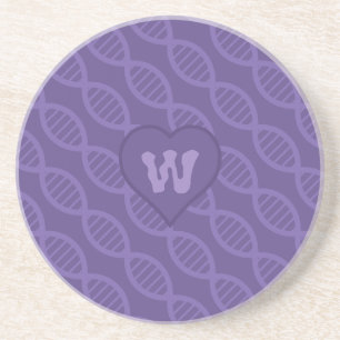 DNA Stripes Sandstone Coaster