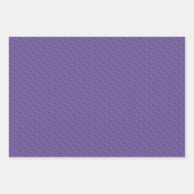 DNA Stripes Wrapping Paper Set (Front)
