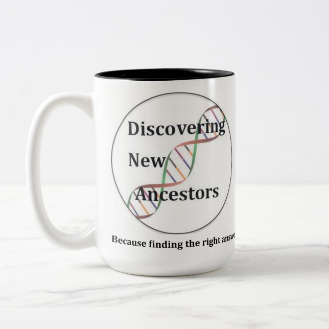DNA Tag Line Mug (Left)