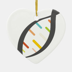 DNA Test Ceramic Ornament