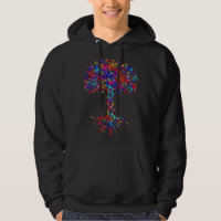 DNA Tree Life Watercolor Genetic Biologist Science