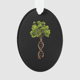 Dna Tree Of Life Science Genetics Biology Environm Ornament