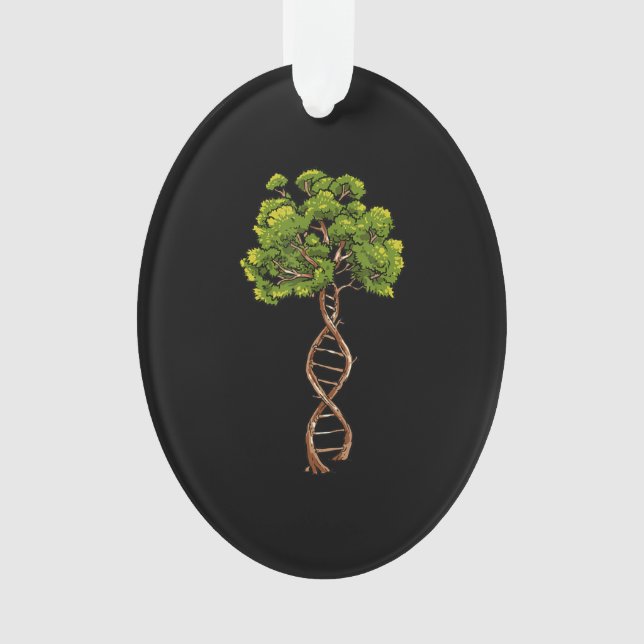 Dna Tree Of Life Science Genetics Biology Environm Ornament (Front)
