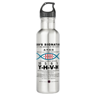 DNA-YHVH Code, 710 Ml Water Bottle