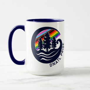 DNATL Pride Rainbow Redwood Coffee Mug