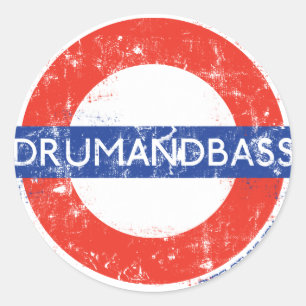 DnB Underground Sticker