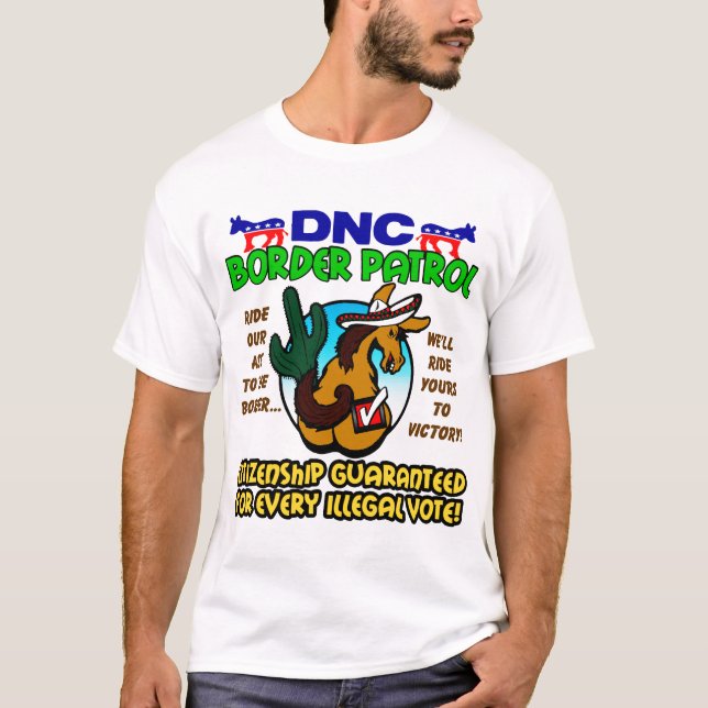 DNC Border Patrol T-Shirt (Front)