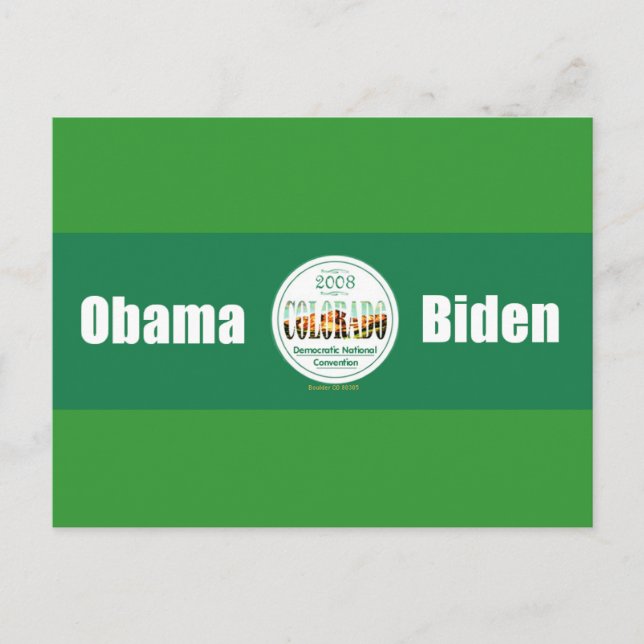 DNC Denver Postcard (Front)