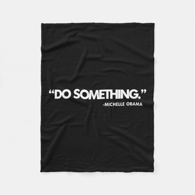 Dnc Do Something Vote Kamala Harris Wheimer 2024 P Fleece Blanket (Front)