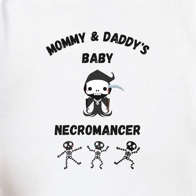 DnD Baby - baby necromancer Baby Bodysuit (Creator Uploaded)