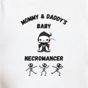 DnD Baby - baby necromancer Bodysuit