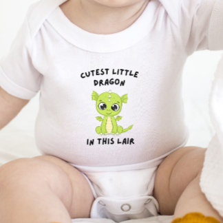 DnD Baby - Cutest Little Dragon in this Lair Bodysuit