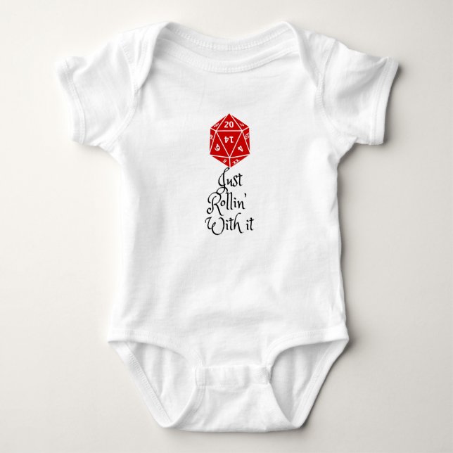 DnD Baby Onsie Bodysuit (Front)