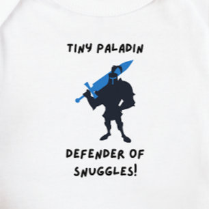 DnD Baby - Tiny Paladin Defender of Snuggles Bodysuit