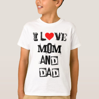 DNF I Love Mum and Dad KIDS T-Shirt