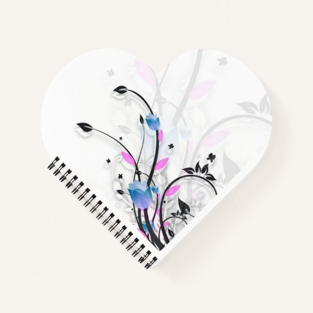 DNH Spiral Heart Notebook (Front)
