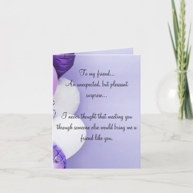 DNHallmark EXCLUSIVE: A Friend's Birthday Card (Front)