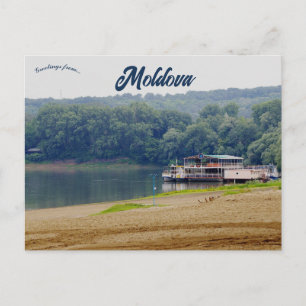 Dniester River Moldova Postcard