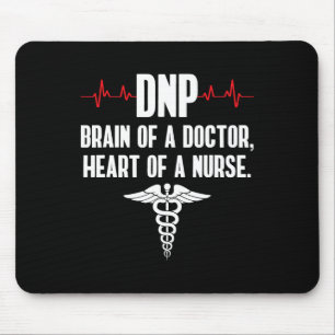 Dnp Doctor Of Nursing Practice Brain Rn Nurse Da1 Mouse Pad